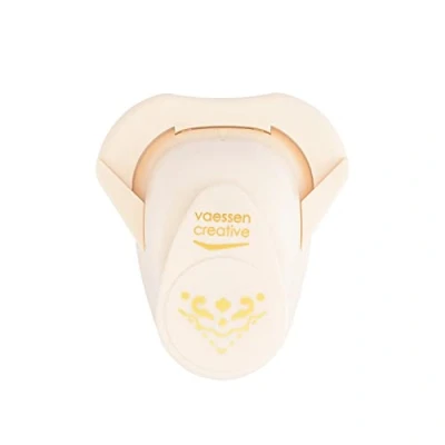 Image of Vaessen Creative Corner Punch Decorative Star 1.7 x 2.4 cm Card Making Supplies Cutter for Paper, Cards, Invitations and Scrapbook Crafting