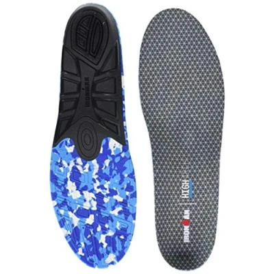 Image of Spenco Unisex Adult Flexalign High Arch Insole, Multi, (WMS 9 10.5, Mens 8 9.5) Medium US