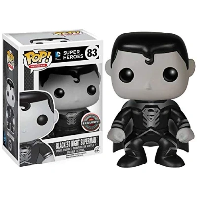 Image of Blackest Night Superman (DC Heroes) Limited Edition Funko Pop! Vinyl Figure