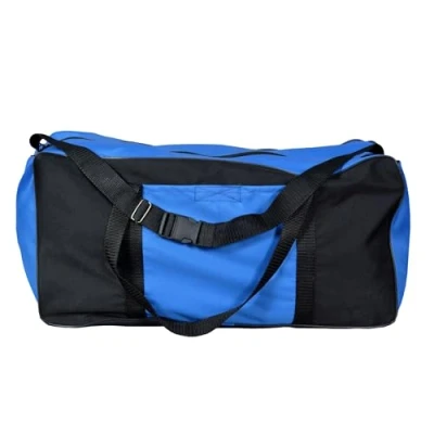 Image of Heavy Duty Training Gym Sports Football Duffle Bag Holdall Size H26xW24XD51CM (Red)