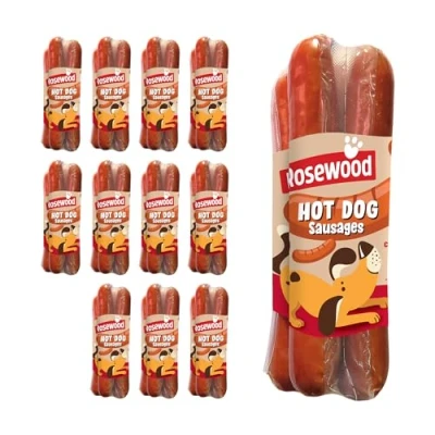 Image of Rosewood Leaps &amp; Bounds Hotdogs, 220 g, Pack of 12