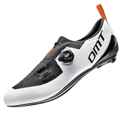 Image of DMT KT1 Triathlon Cycling Shoes, White, 44 EU