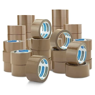 Image of Rapesco 1743 Business Pack: 48 Strong Packing Tape Rolls, 50mm x 60m, Brown