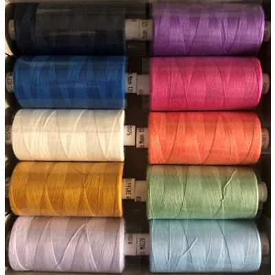 Image of Coats Moon Supernova Mix Sewing Thread Box of 10 reels