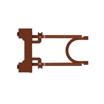 Image of Hornby TT8010 Buffer Stop Spare Parts and Train Accessories for OO Gauge Model Railway Sets, Coupling Modelling Tools 1 x Stop, Scale 1:120, Black