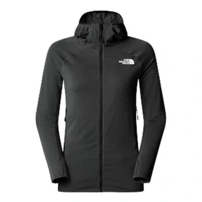 Image of The North Face BOLT Polartec Hoodie Zipup sweatshirt, Women&#039;s, Size: 12/14, Asphalt grey/black