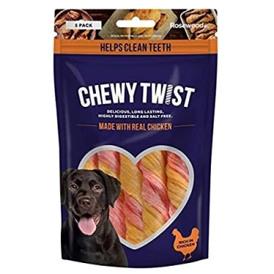 Image of Rosewood Chewy Twists Kip, 115g
