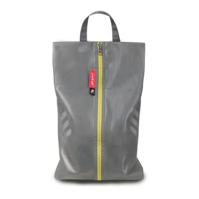 Image of pack all Water Resistant Shoe Bags for Travel, Storage Organizer Pouch with Zipper, Multi Color Men Women (Plus Grey)