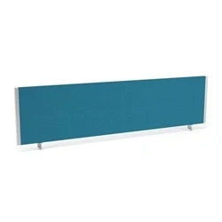 Image of Impulse/Evolve Plus Bench Screen 1600 Maringa Teal Silver Frame