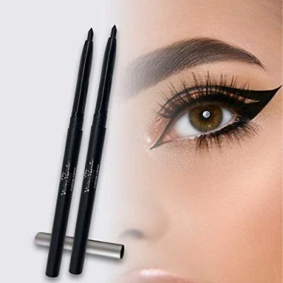 Image of Vivien Kondor Intense Black Eyeliners Waterline Kohl Eyeliner Kajal eye Pencil inner eyelids Makeup (Twist Eyeliner)