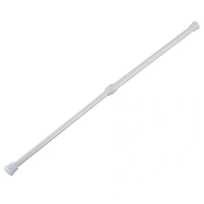 Image of telescopic shower rod curtain White 30 50 Cm