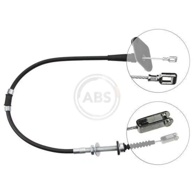Image of 4151007100, 4151007110, 4151007120 Clutch Cable A.B.S. K27740 KIA: Picanto I