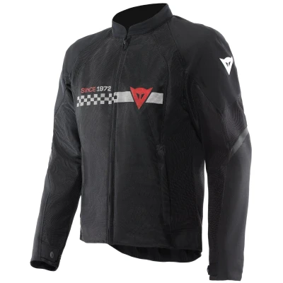 Image of DAINESE Herosphere Air Tex Jacket, Summer Motorcycle Black/White/Red, 48