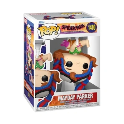 Image of Funko Pop! Marvel: Spider man Across the Verse Mayday Parker Spiderman Into Spiderverse 2 Collectable Vinyl Figure Gift Idea Official Merchandise Toys for Kids &amp; Adults