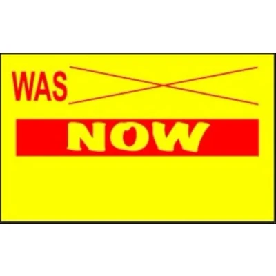 Image of SATO 26x16mm Yellow, was/Now Rectangle Labels for Judo 26 Box of 15,600