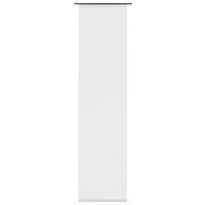 Image of GARDINIA Panel Curtain (1 Piece), Sliding, Opaque, White Entry Fabric, 60 x 245 cm (WxH)