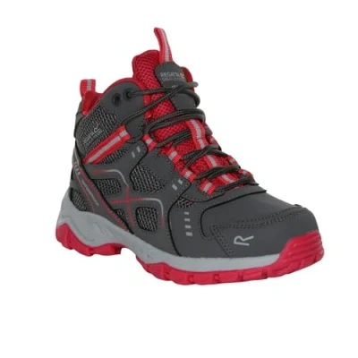 Image of Regatta Kids VendeavourBootJnr Granite/Pink Potion EU37/UK4