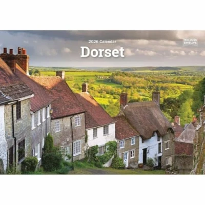 Image of Carousel Worldwide, Dorset 2026 A5 Wall Calendar