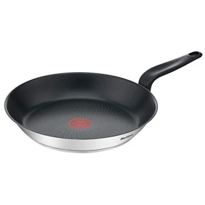 Image of Tefal E3090404 Primary Frying pan 24 cm, Aluminium, Titanium Non Stick Coating, Thermo Signal, Technology, Black