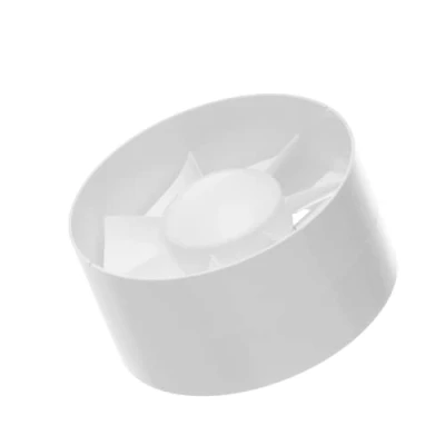 Image of EUROPLAST Ø 150mm 6 inch Round Pipe Fan Bathroom Duct Plastic White