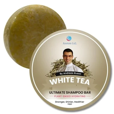 Image of HandMade Solid Shampoo Bar Natural and conditioner For Dry Hair, Hair Nourishment, Prevents Spilt Ends With Plant Based Hydrating SLS Free (orchid)