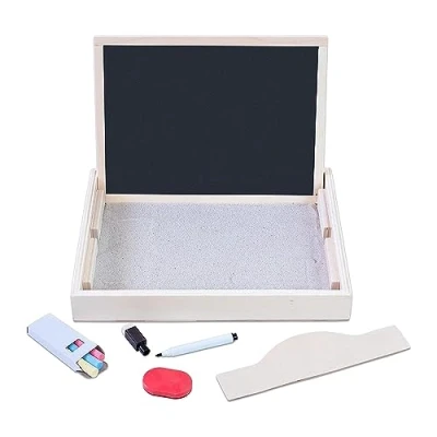 Image of Akros (AKRP1) 20616 Set Sensory Pre Writing Tray and Board The Senses, Multi Colour
