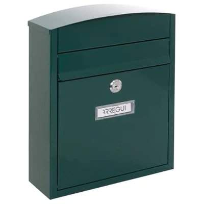Image of Arregui 1832D61 Exterior Letter Box Compact Green Steel