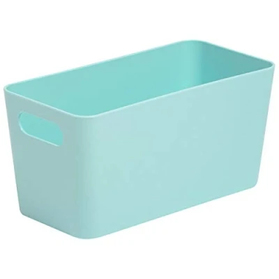 Image of Wham 6.01 Rectangular 20cm Home Studio Storage Basket (Duck Egg Blue)