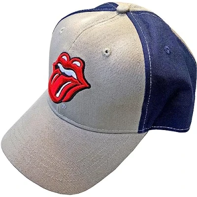 Image of Rolling Stones Baseball cap Classic Tongue Grey/Blue