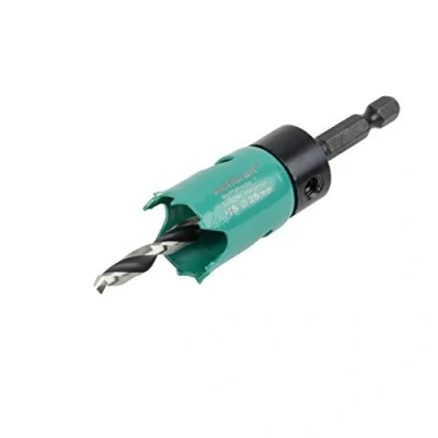 Image of wolfcraft Carbon Steel Hole Saw, Ø 25 mm I 5963000 for Electrical and Plumbing installations in Wood Drywall Materials