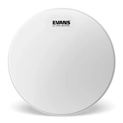 Image of Evans B14GCS 14 inch Orchestral Coated Snare Drum Head White