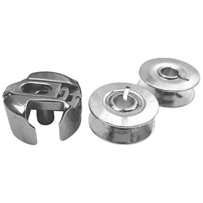 Image of Bobbin Case + 2 Metal Bobbins for Pfaff 130, 230, 260, 262, 360, 362 Sewing Machine