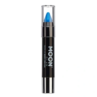 Image of Moon Glow Neon UV Paint Stick Body Crayon for the Face &amp; Intense Blue