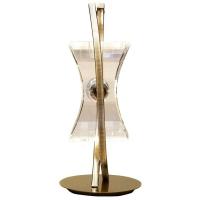 Image of Kromo Table Lamp 1 Light G9 Looped Frame, Antique Brass