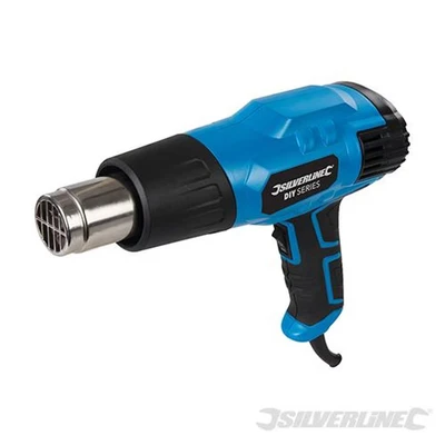 Image of Silverline 2000W Heat Gun 550ºC UK