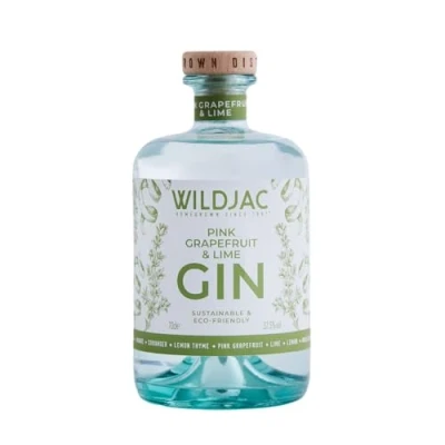 Image of Wildjac Pink Grapefruit &amp; Lime Gin 70cl 37.5% abv