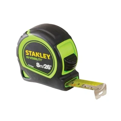 Image of STANLEY HI VIZ TYLON POCKET TAPE 8M