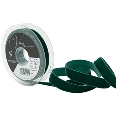 Image of Berisfords Velvet Ribbon, Bottle, 10.2 x 2.1 cm
