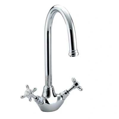 Image of Bristan N SNK EF C 1901 Easyfit Kitchen Sink Mixer Tap with Swivel Spout, Chrome