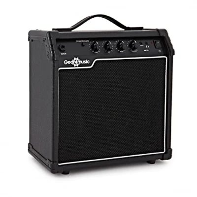 Image of 15W Electric Bass Practice Amp by Gear4music