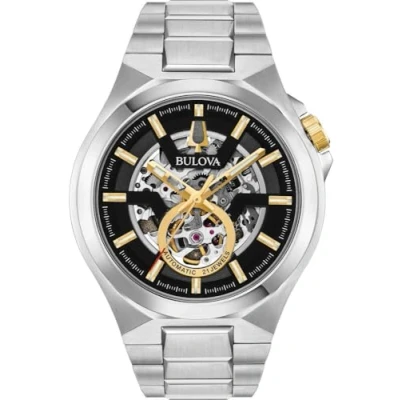 Image of Bulova Men&#039;s Analogue Automatically Watch with Stainless Steel Strap 98A224