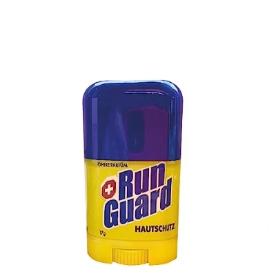 Image of RunGuard Skin Protectant Travel Protector Stick 15g Protection Against Chafing, Blistering and Irritation on Feet, Thighs, Arms, Nipples