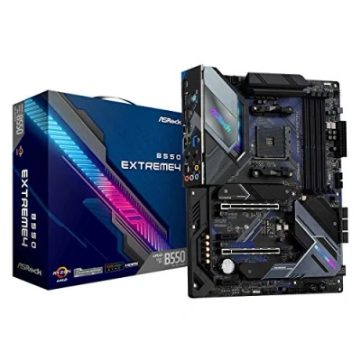 Image of Asrock B550 Steel Legend Motherboard, Supports 3rd Gen AMD4 Ryzen, PCIe 4.7