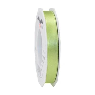 Image of C.E. Pattberg SATIN pistachio (green) gift ribbon, 27 yards for Wrapping Gifts, 0.59 inches width, Ribbon Decorating &amp; Crafting, Decorative every occasion