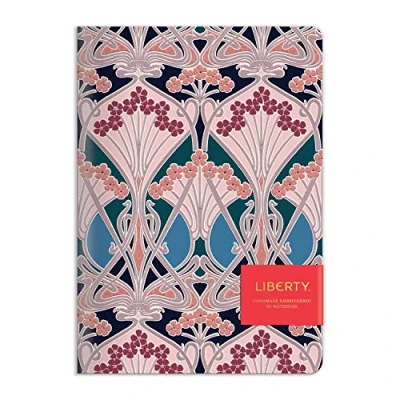 Image of Galison Mudpuppy Liberty Ianthe Handmade B5 Embroidered Journal: London