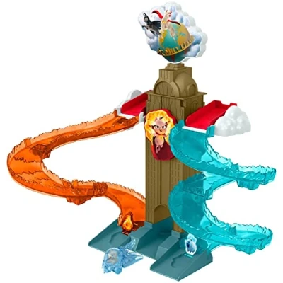 Image of DC Comics HGL15 Daily Planet Fahrzeug Spielset League of Super Pets high speed racing action Preschool Playsets, Figures &amp; Accessories, Multicoloured