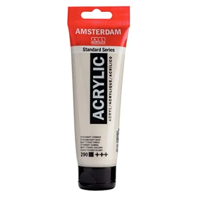 Image of Amsterdam Standard Series Acrylic Tube 120 ml Titanium Buff Deep 290 (17092902)