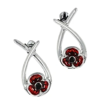 Image of Equilibrium Poppy Kiss Stud Earrings 339877