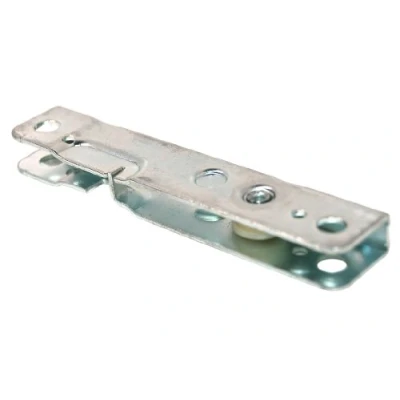 Image of Homark Smeg White Westinghouse Cooker Hinge Receiver. Genuine Part Number 935970006