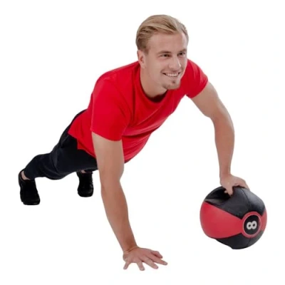 Image of Pure2Improve Medicine Ball 8Kg Red/Black